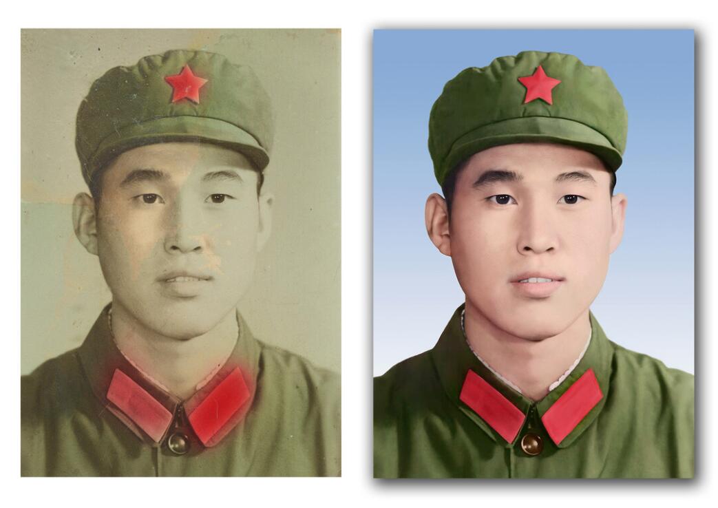 清镇破损照片修复-18